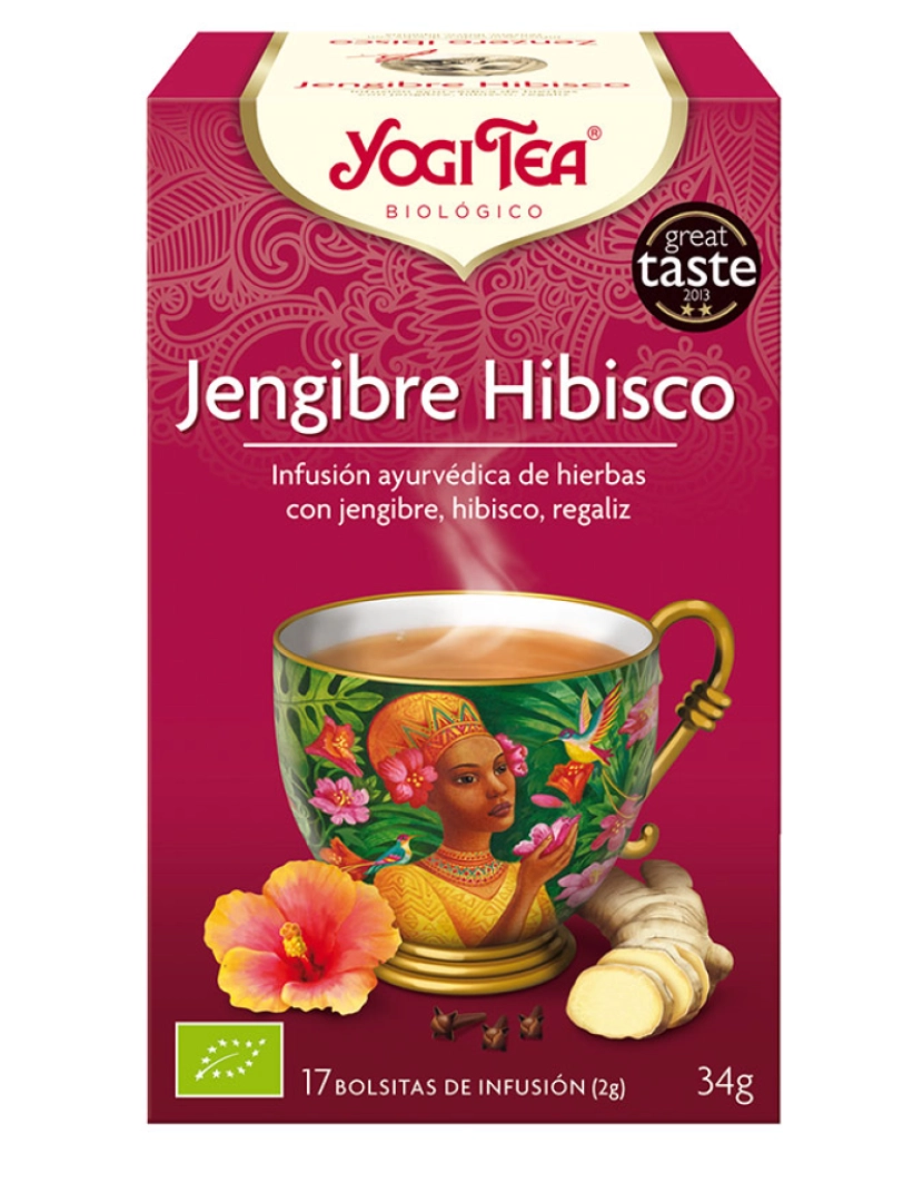 imagem de Jengibre Hibisco Infusión 17 X 2 Gr 2 g1