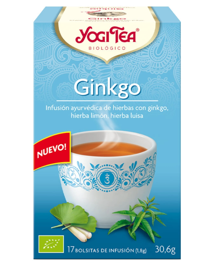 Yogi Tea - Ginkgo Infusión 17 X 1,8 Gr 1,8 g