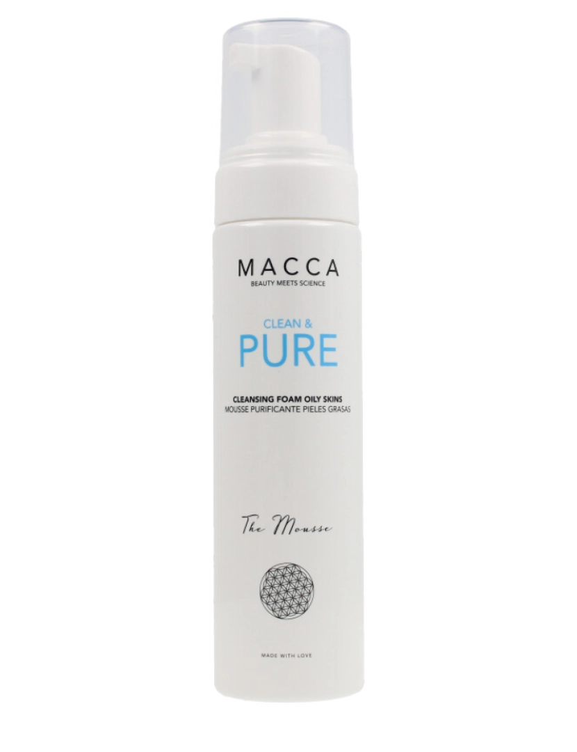 imagem de Clean & Pure Cleansing Foam Oily Skins Macca 200 ml1