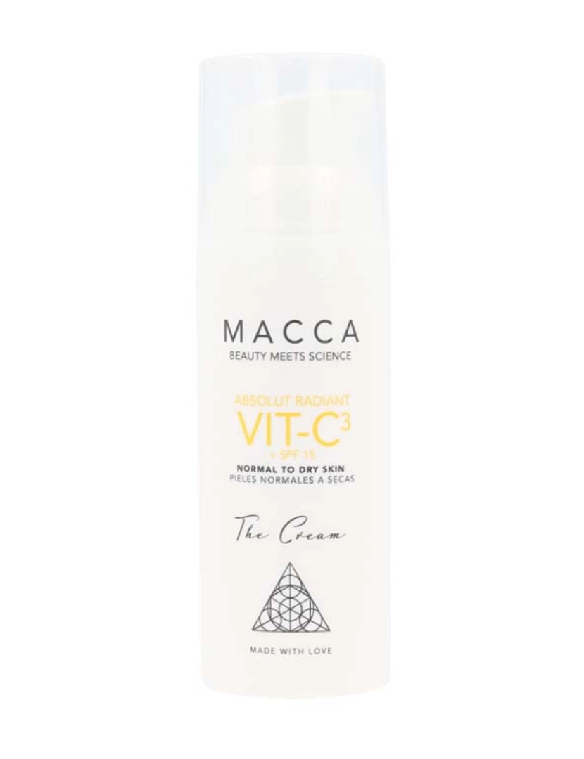 Macca - Absolut Radiant Vit-C3 Creme Spf15 Normal To Dry Skin 50 Ml