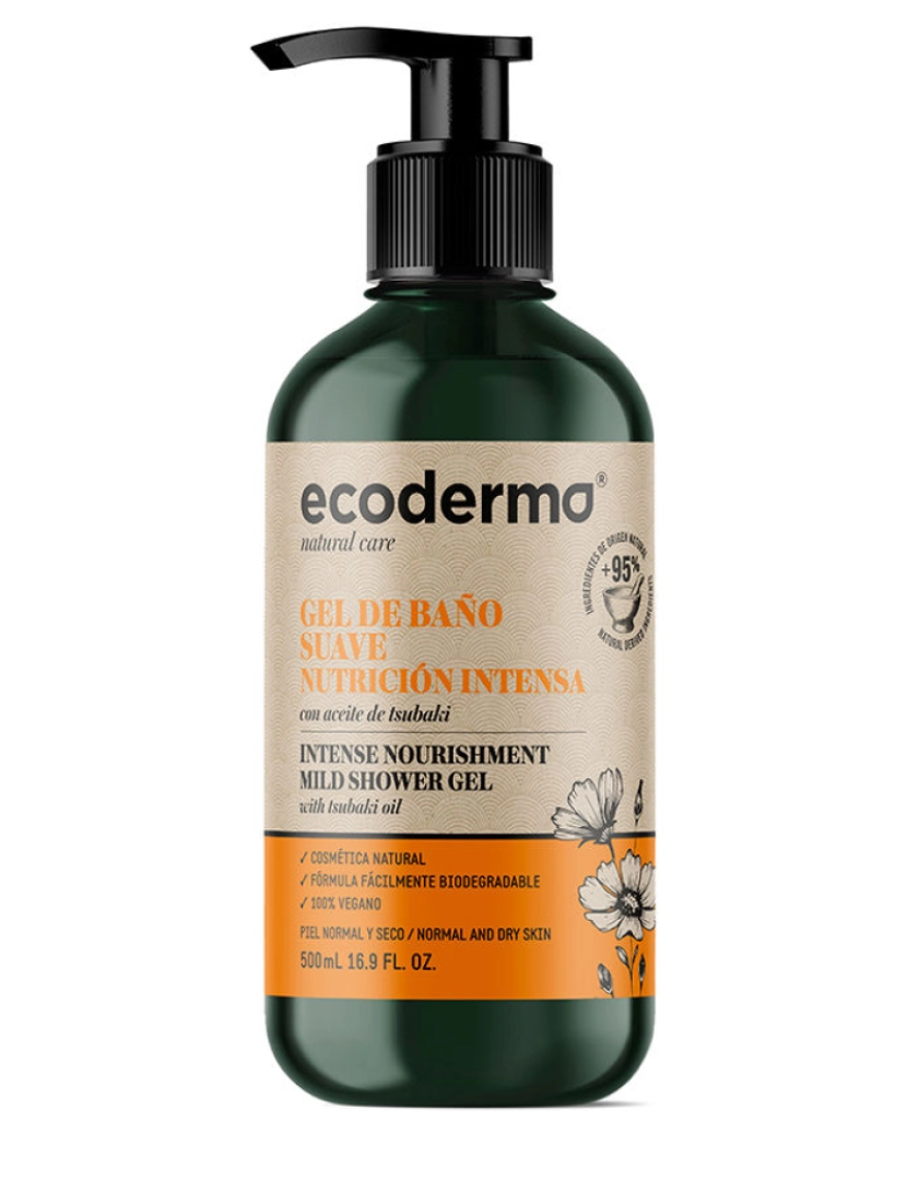 Ecoderma - Gel De Baño Nutrición Intensa Ecoderma 500 ml