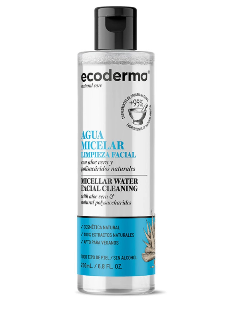 foto 1 de Agua Micelar Ecoderma 200 ml