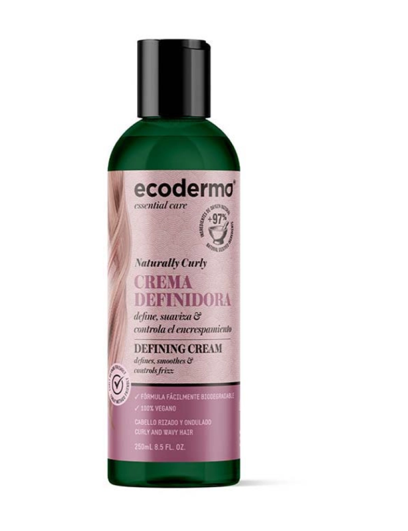 Ecoderma - Naturally Curly Crema Definadora 250 Ml