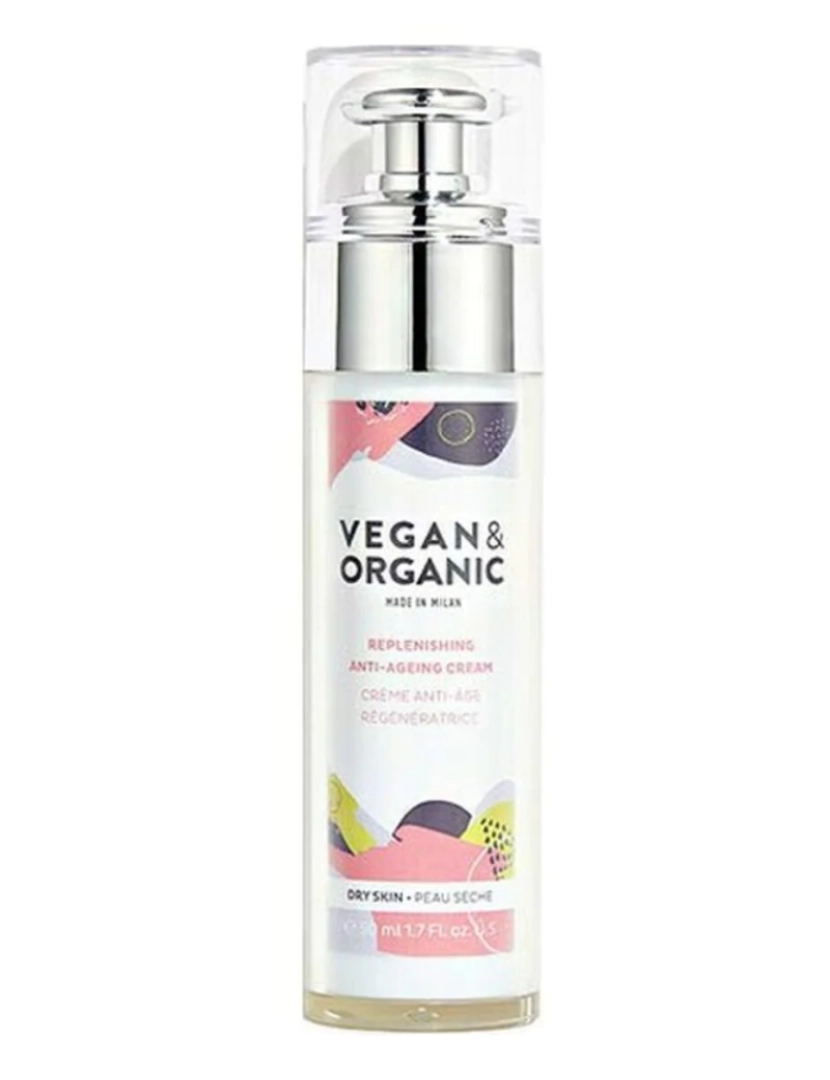 imagem de Replenishing Anti-ageing Cream Dry Skin Vegan & Organic 50 ml1