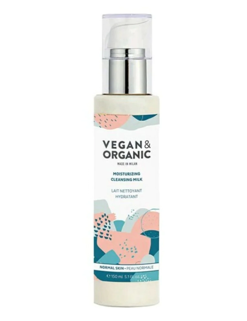 Vegan & Organic - Moisturizing Cleansing Milk Normal Skin Vegan & Organic 150 ml