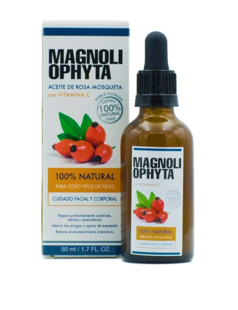 Magnoliophytha - Conta-Gotas c/ Vitamina C Óleo Rosa Mosqueta 50Ml