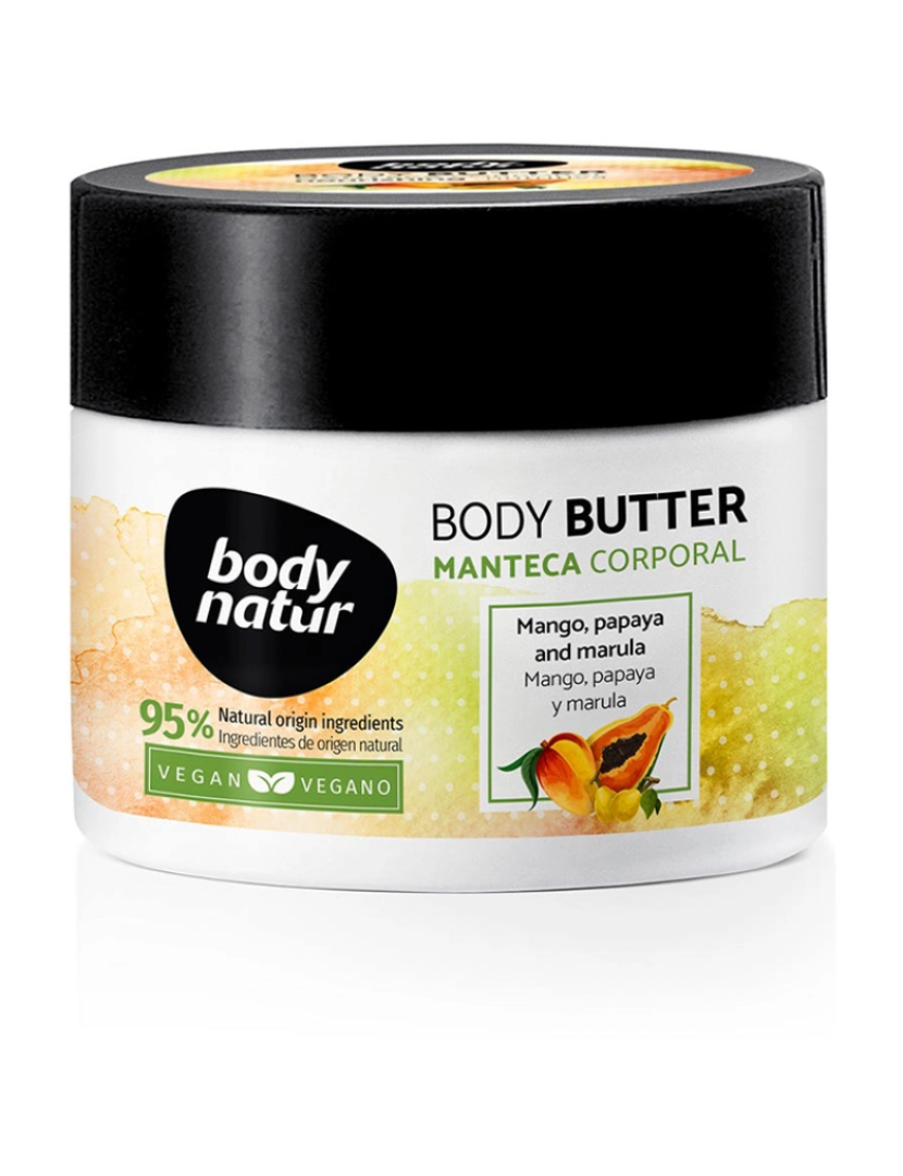 Body Natur - Manteiga Corporal Manga, Papaia e Marula 200Ml