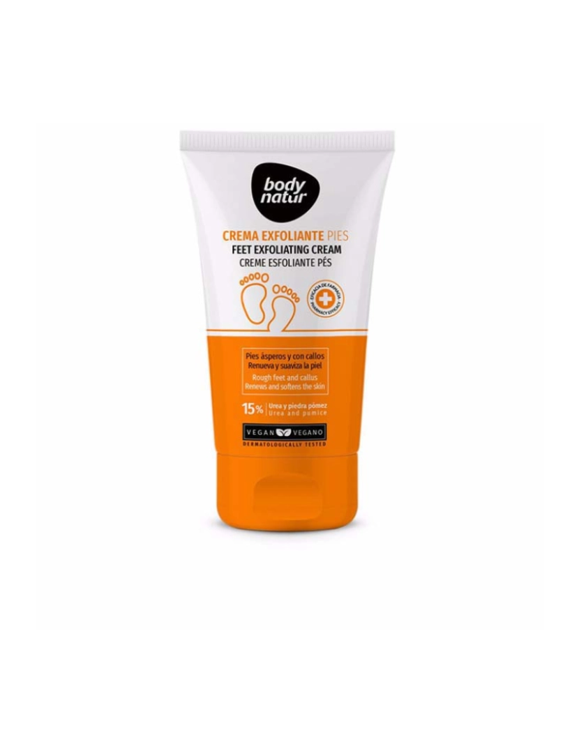 Body Natur - Creme de Pés Exfoliante 100 Ml