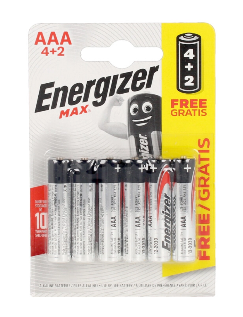 imagem de Energizer Max Power Lr03 Aaa Pilas Pack X Energizer1