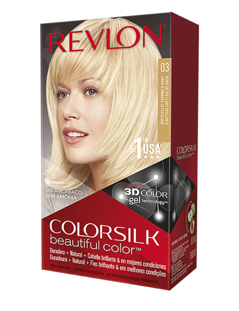 Revlon Mass Market - Colorsilk Tinte #03-rubio Ultra Claro Revlon Mass Market