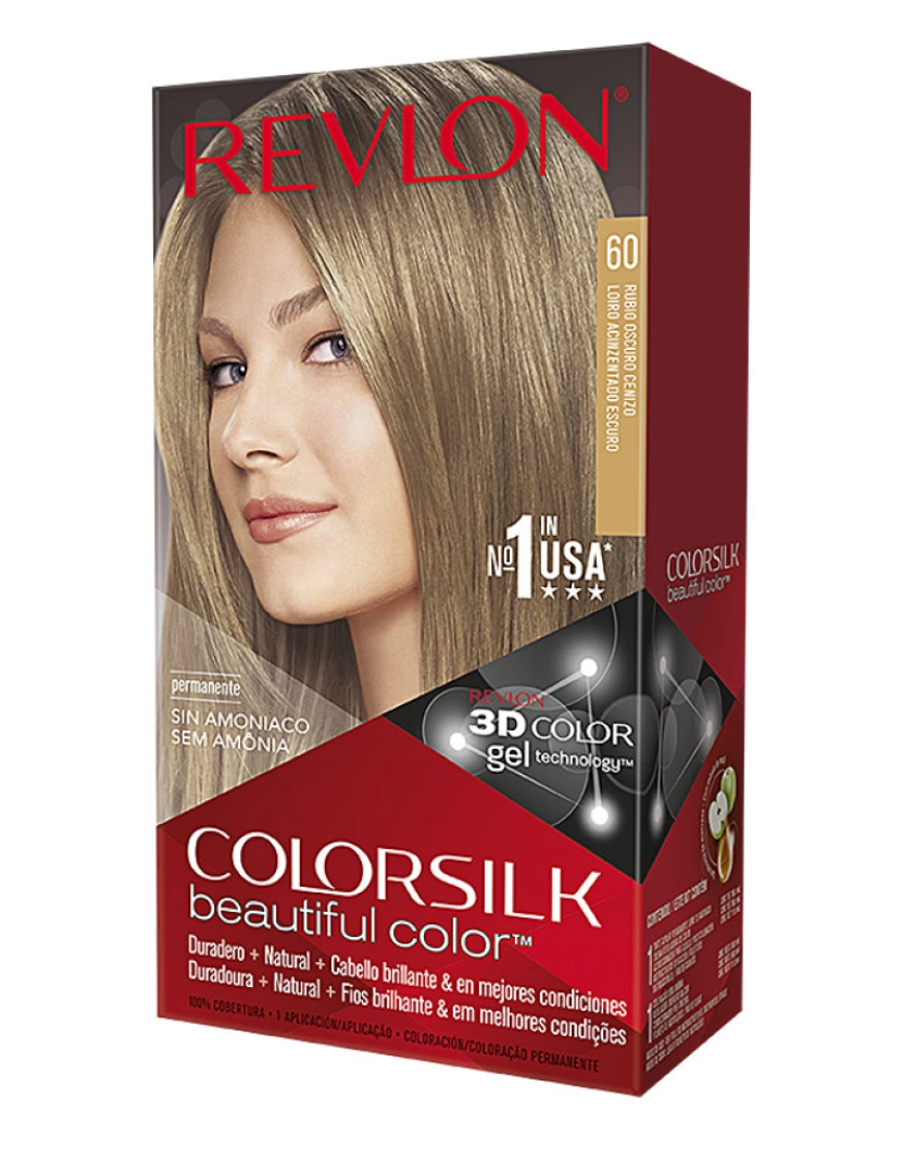 Revlon Mass Market - Colorsilk Tinte #60-rubio Oscuro Cenizo Revlon Mass Market