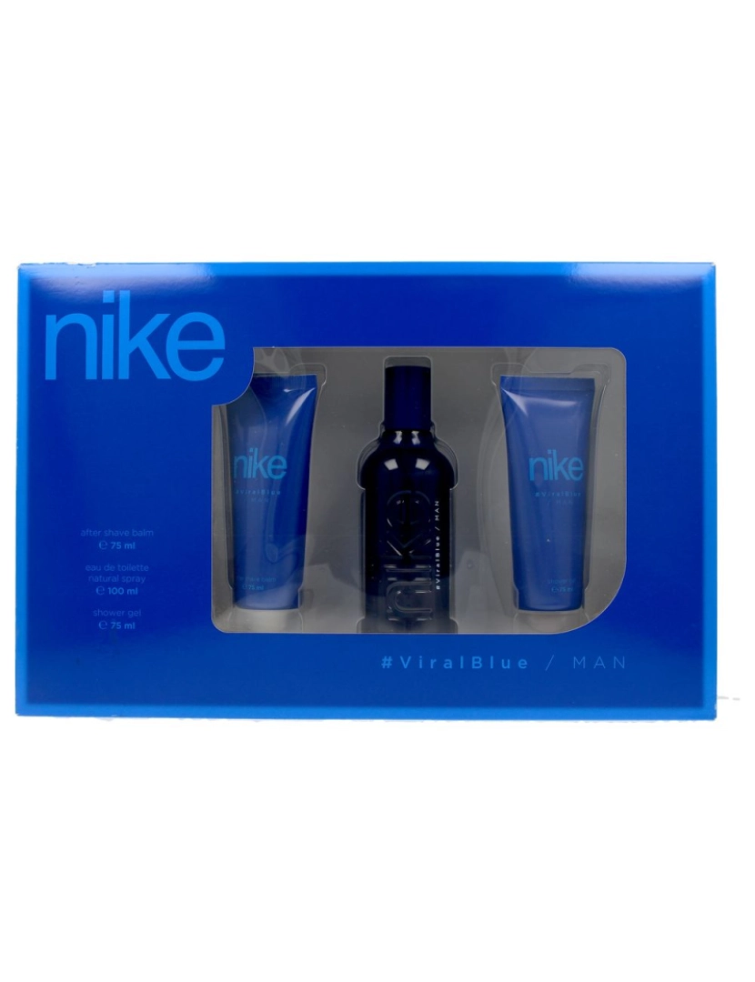 Nike Perfumes - Nike Viral Blue Man Coffret Nike Perfumes 3 pz