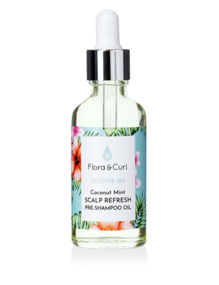 imagem de Soothe Me Coconut Mint Scalp Resfresh Pre-shampoo Oil Flora And Curl 50 ml1