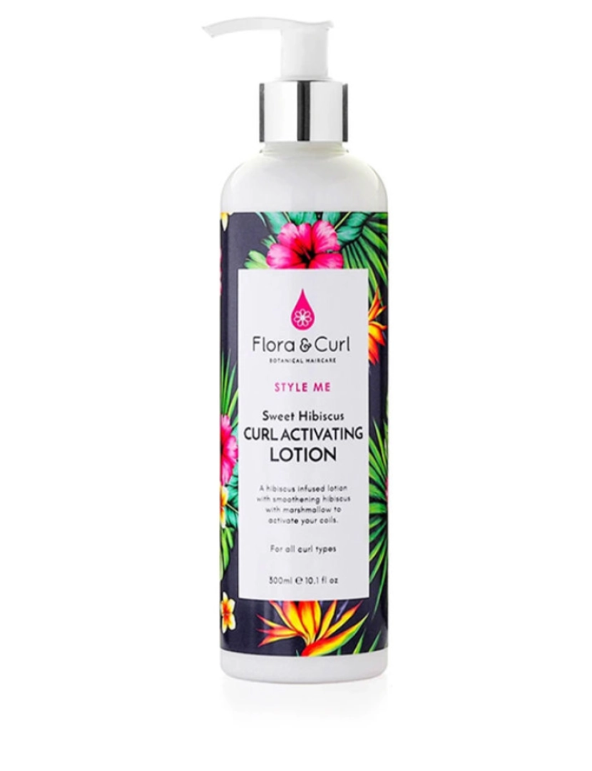 foto 1 de Style Me Sweet Hibiscus Curl Activating Lotion Flora And Curl 300 ml