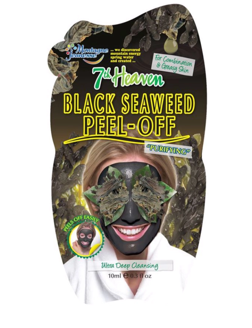 7th Heaven - Peel-off Black Seaweed Mask 7th Heaven 10 ml