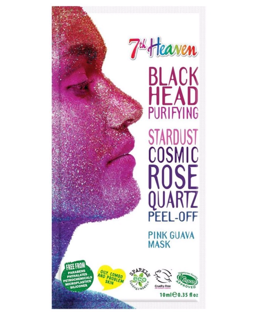 7th Heaven - Stardust Cosmic Rose Quartz Peel-off Mask 7th Heaven 10 ml