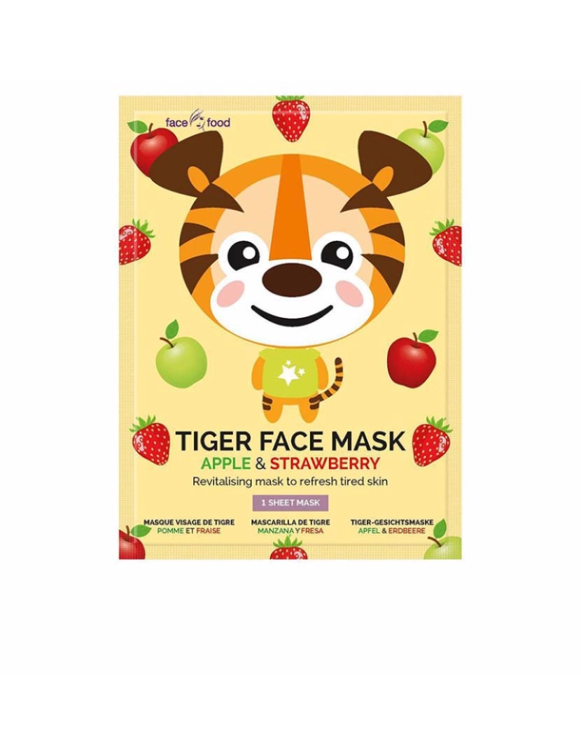 7th Heaven - Máscara Facial Animal Tiger 1Ud