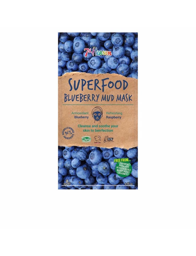 imagem de Superfood Blue Berry Mud Máscara 10 Gr1