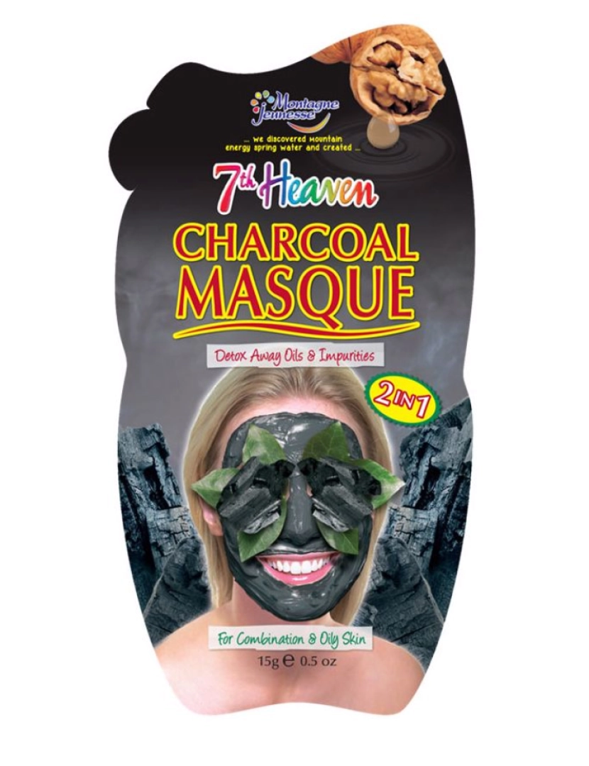 7th Heaven - Mud Charcoal Mask 15 Gr 15 g