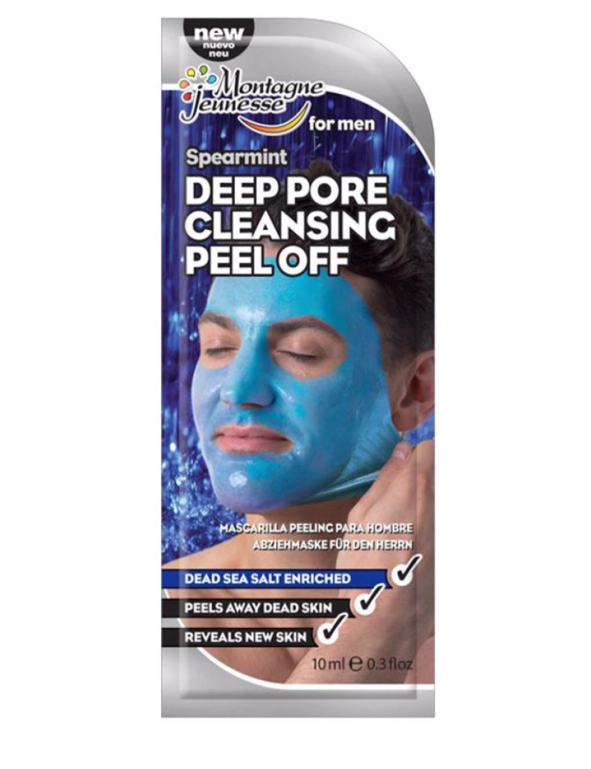7th Heaven - For Men Deep Pore Cleansing Peel-off Mask 7th Heaven 10 ml