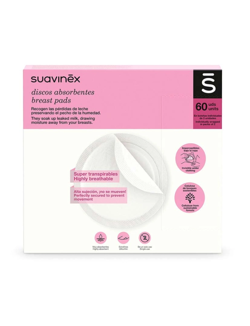 Suavinex - Discos Nature Protegeseno 60 U 