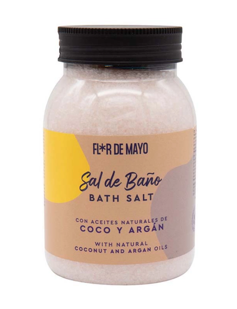 Flor De Mayo - Bath Salt Argan And Coconut 650 Gr