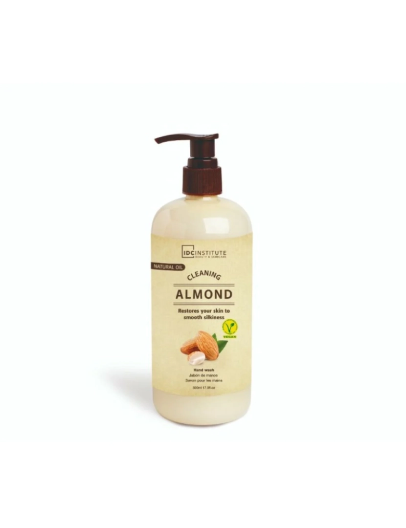 imagem de Natural Oil Hand Soap #almond Idc Institute 500 ml1