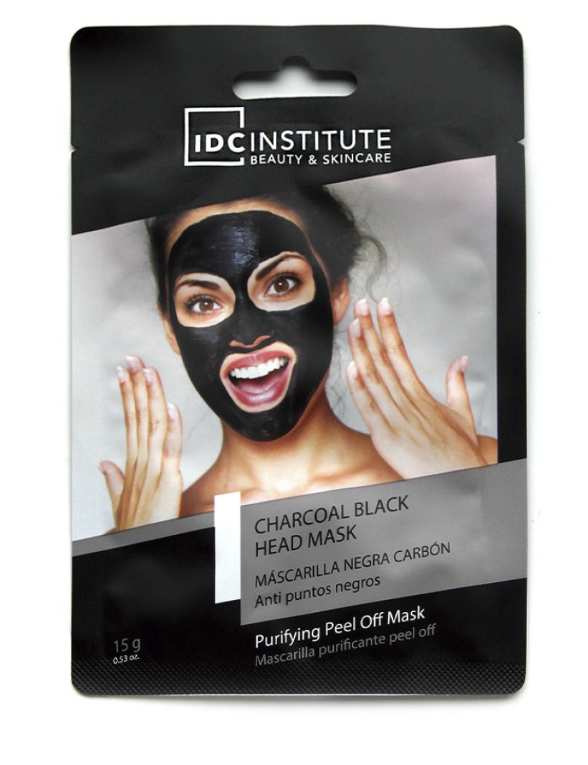 imagem de Charcoal Black Head Peel-off Mask Idc Institute1