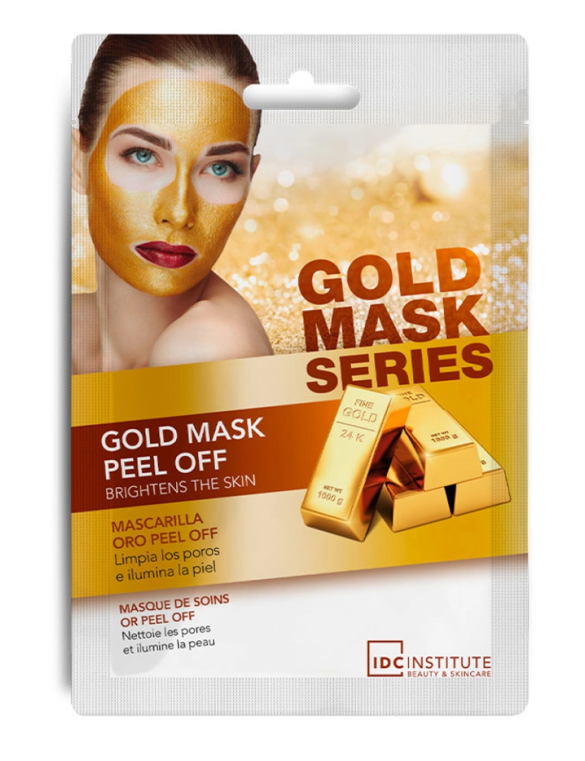 IDC Institute - Gold Mask Series Peel Off Mask Coffret Idc Institute 12 pz