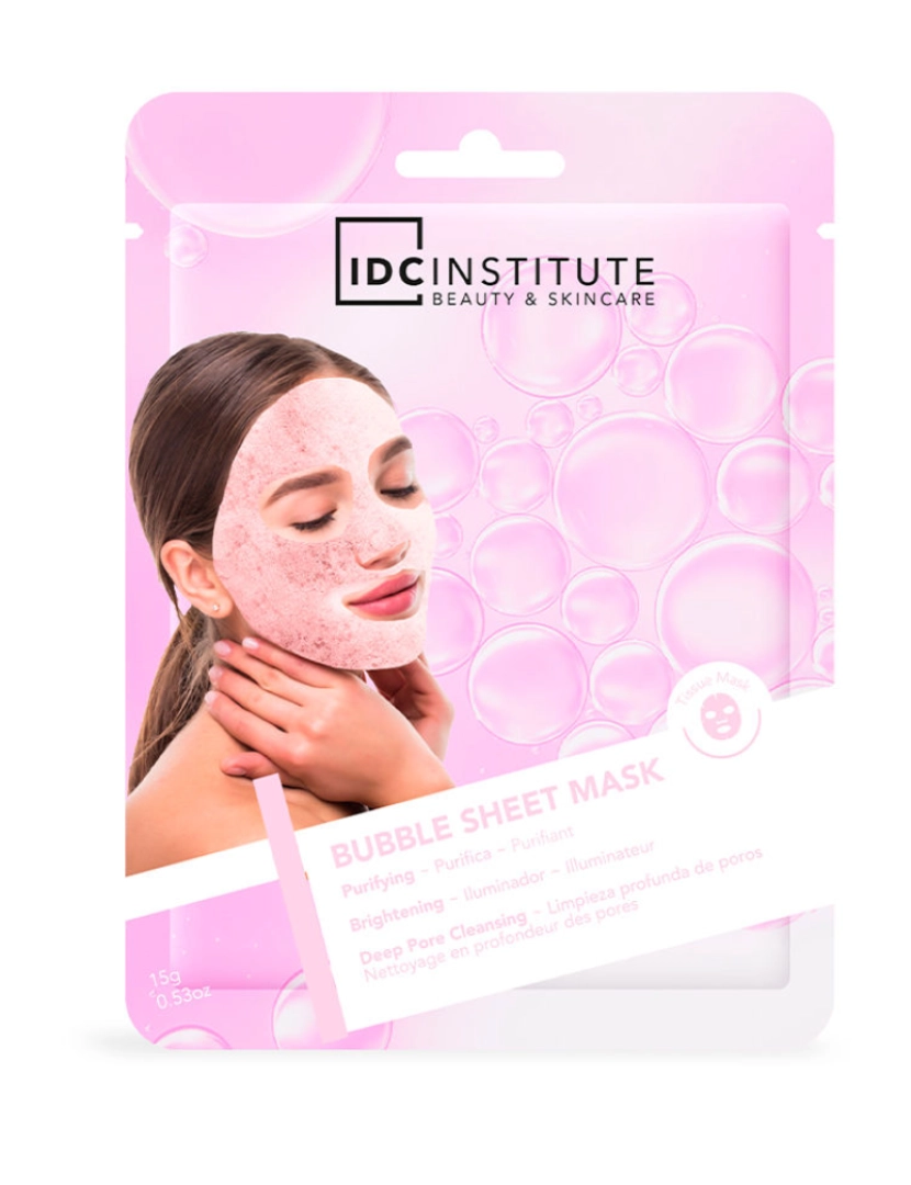imagem de Bubble Sheet Mask Deep Pore Cleansing Idc Institute1