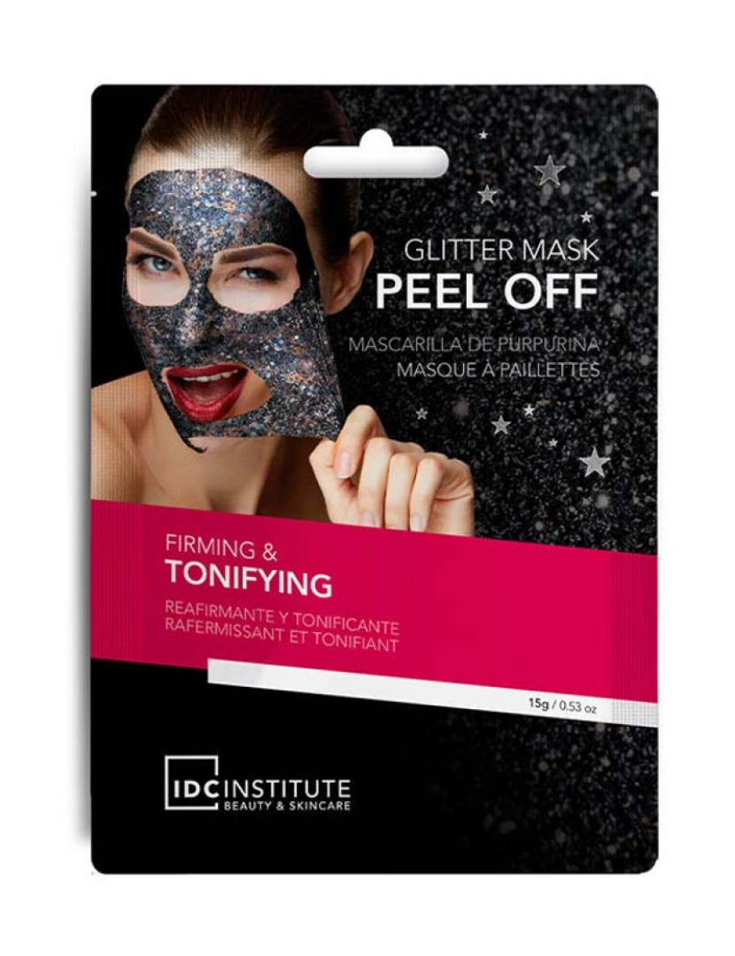 IDC Institute - Glitter Firming Peel Off Facial Máscara 15 Gr