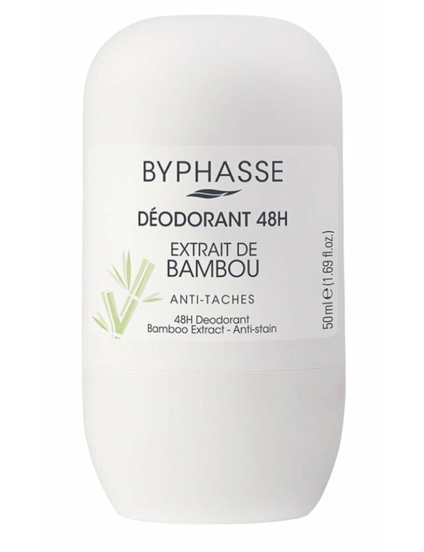 Byphasse - Desodorizante Roll-On 24H Flor De Algodão 50 Ml