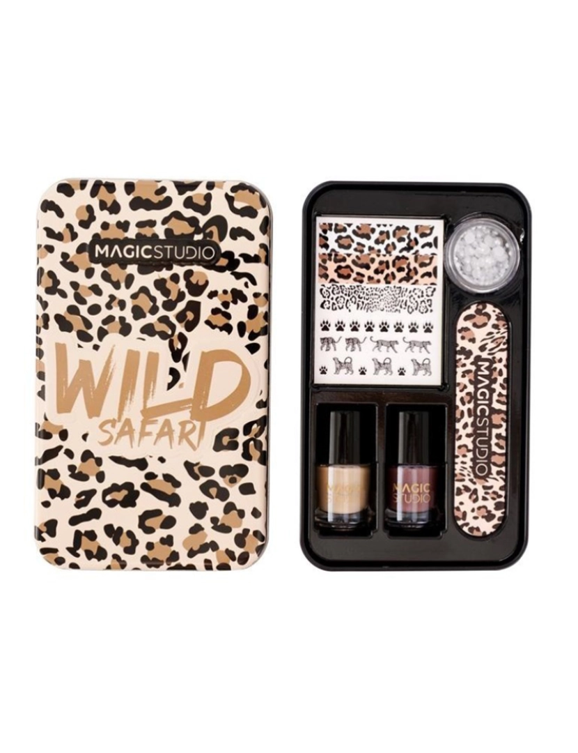 Magic Studio - MAGIC STUDIO WILD SAFARI SAVAGE NAIL ART CONJUNTO