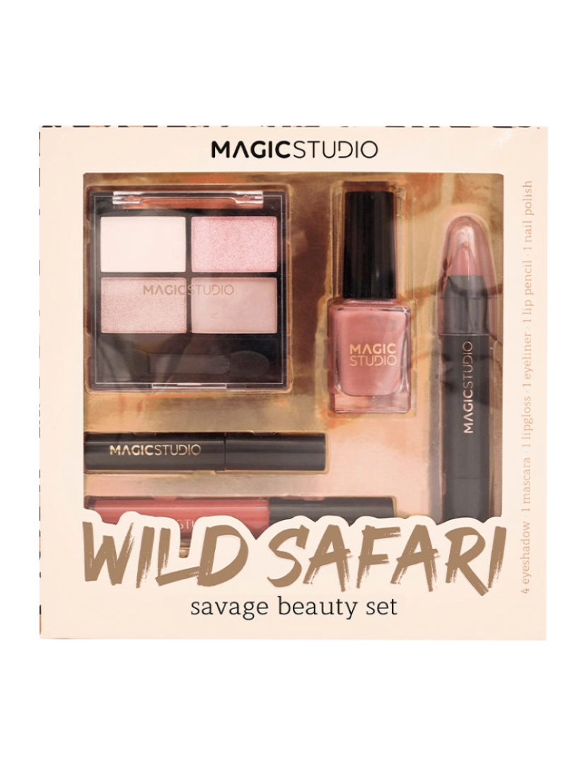 Magic Studio - Wild Safari Savage Beauty Coffret Magic Studio 6 pz