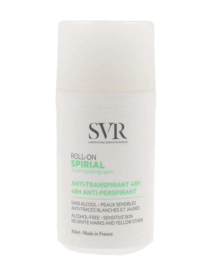 SVR Laboratoire Dermatologique - Desodorizante Roll-On Spirial 50 Ml