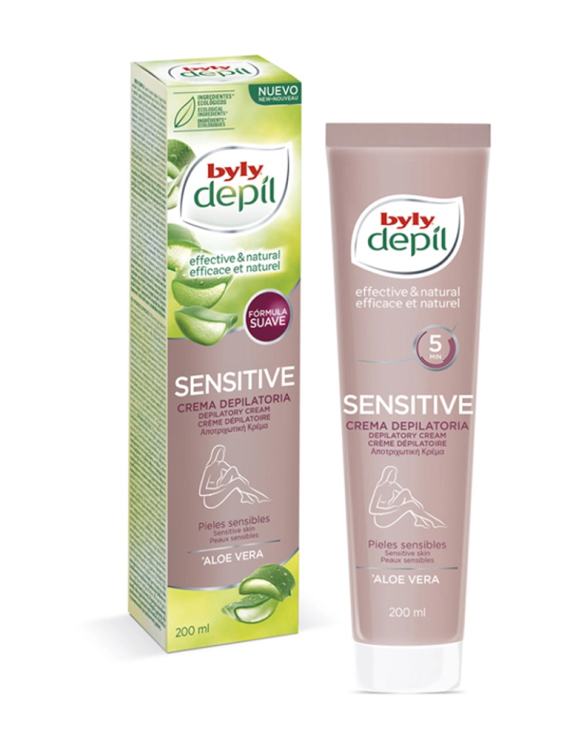 Byly - Creme Depilatório Depil Sensitive 200Ml