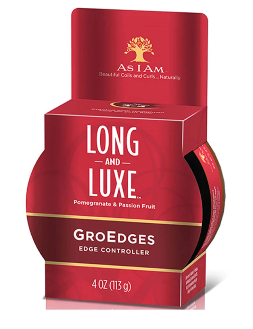 As I Am - Long And Luxe Pomegrante & Passion Fruit Groedges 113 Gr 113 g