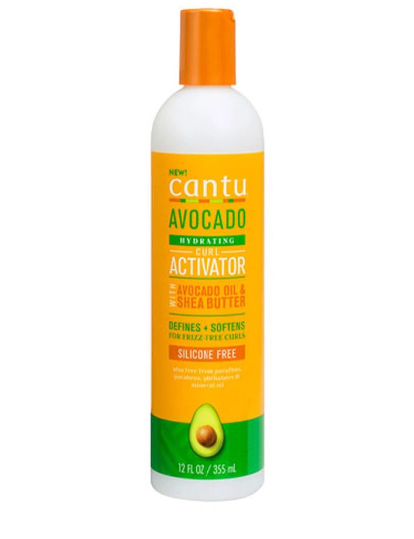 imagem de Avocado Hydrating Curl Activador Cream Cantu 355 ml1