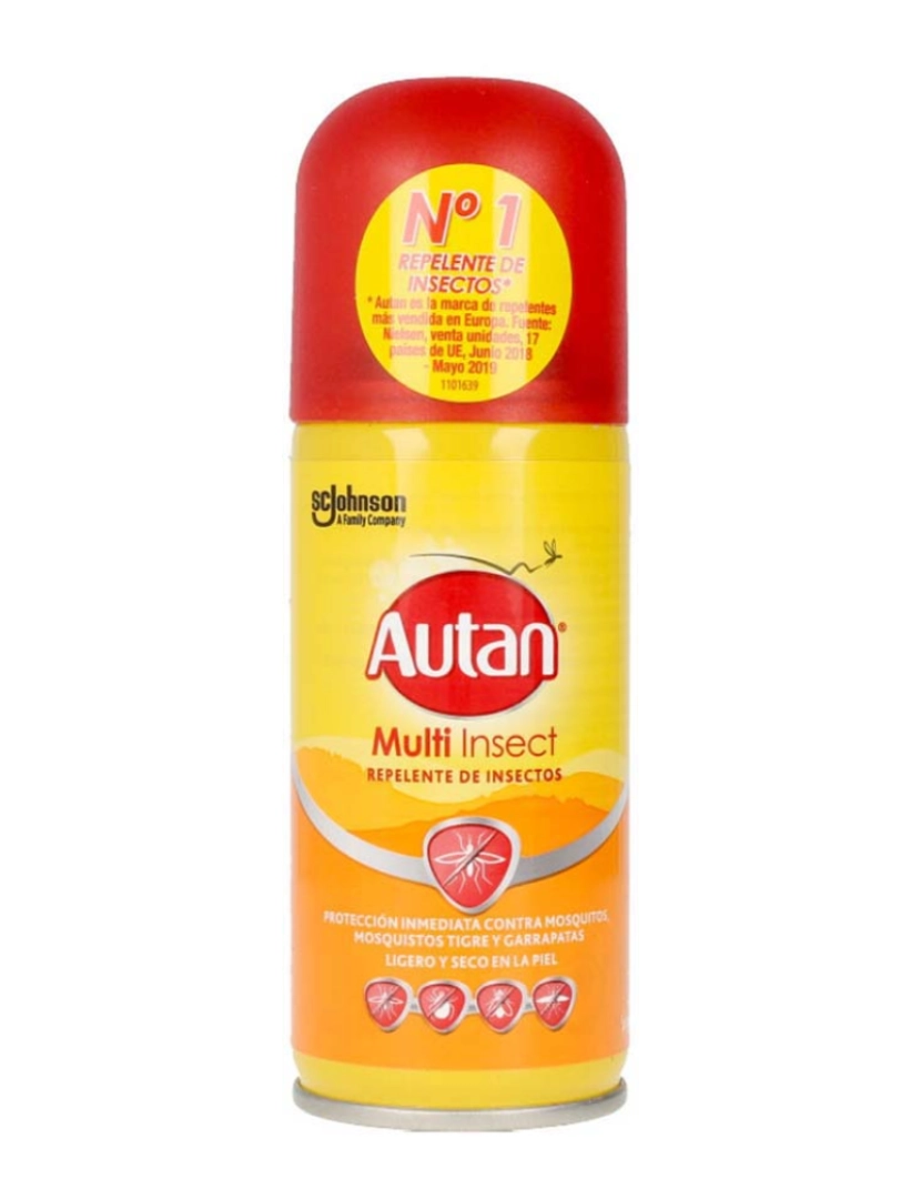 Autan - Autan Repelente Mosquitos Spray Seco 100 Ml