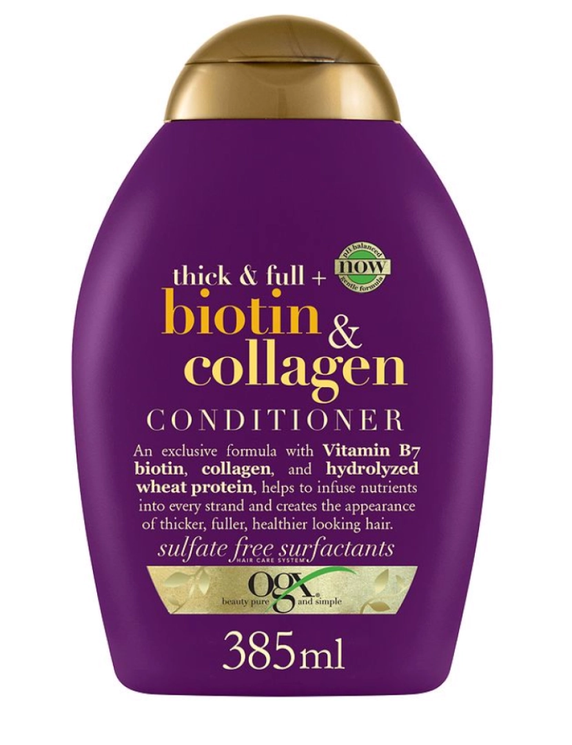 imagem de Biotin & Collagen Hair Conditioner Ogx 385 ml1