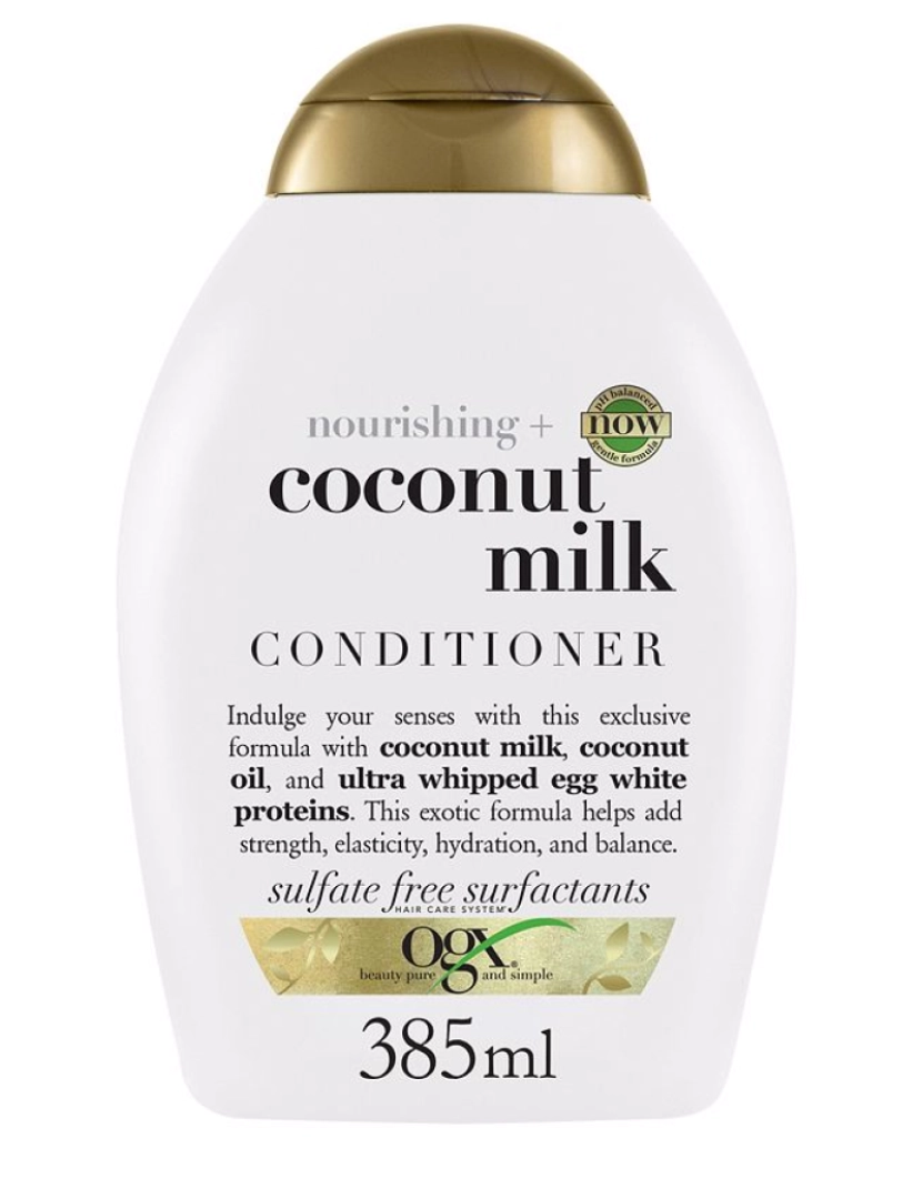 foto 1 de Coconut Milk Hair Conditioner Ogx 385 ml