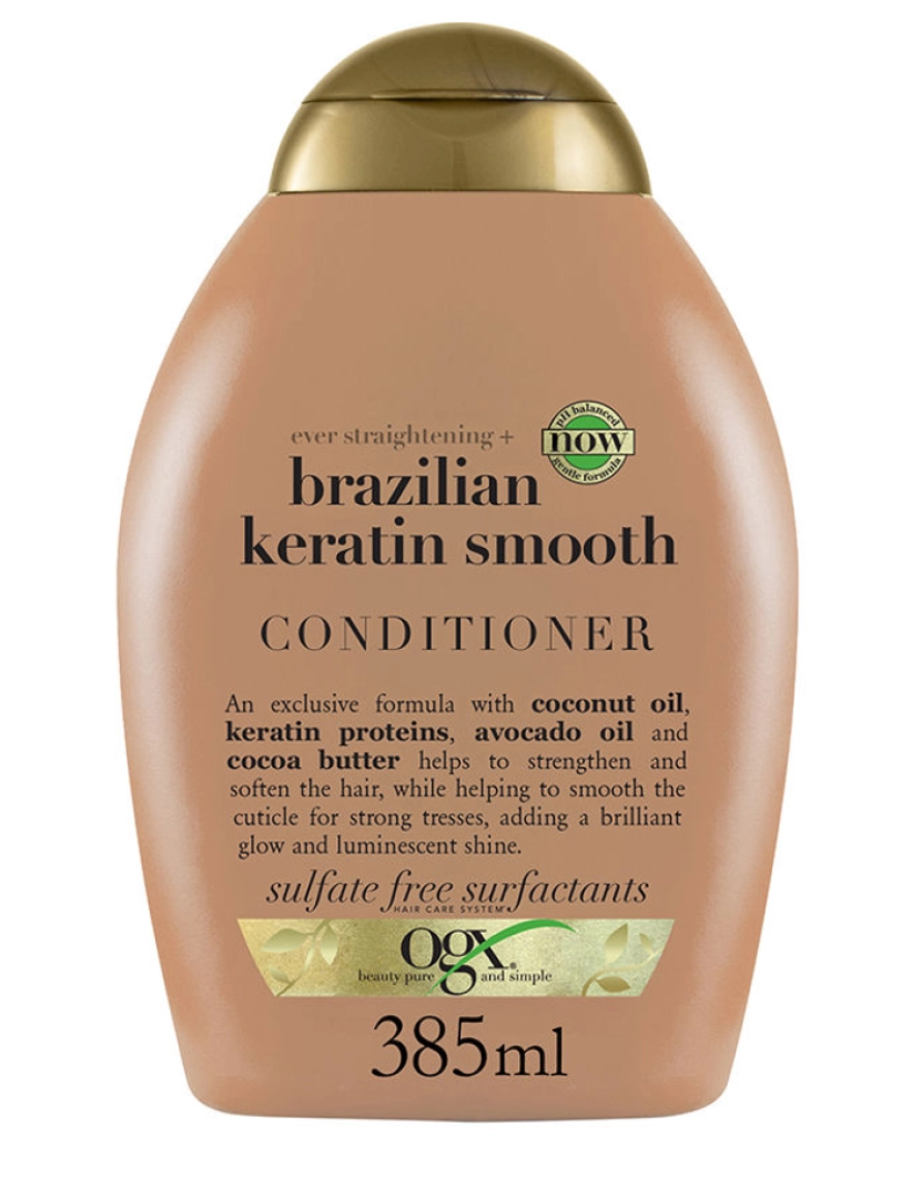 OGX - Brazilian Keratin Hair Conditioner Ogx 385 ml