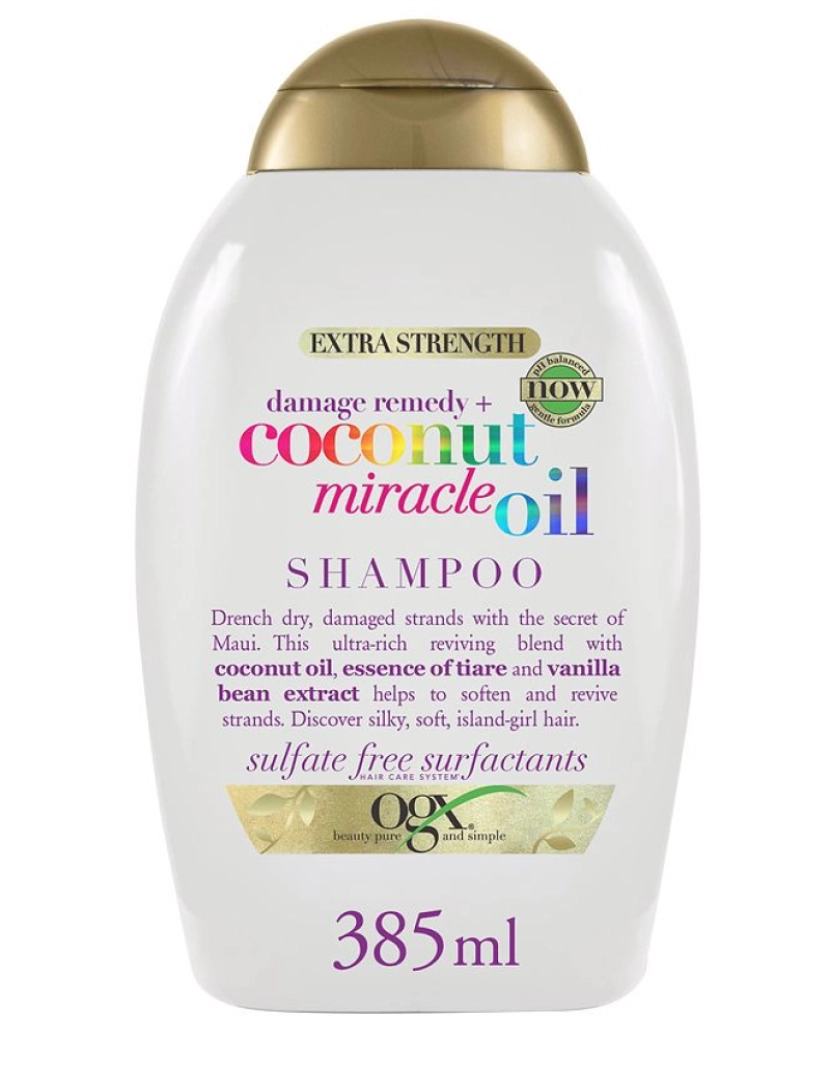 OGX - Coconut Miracle Oil Hair Shampoo Ogx 385 ml