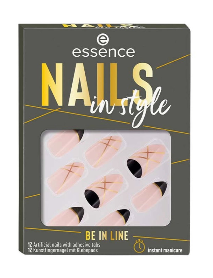 Essence - Nails In Style Uñas Artificiales #Be In Line 12 U