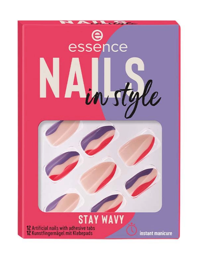 Essence - Nails In Style Uñas Artificiales #Stay Wavy