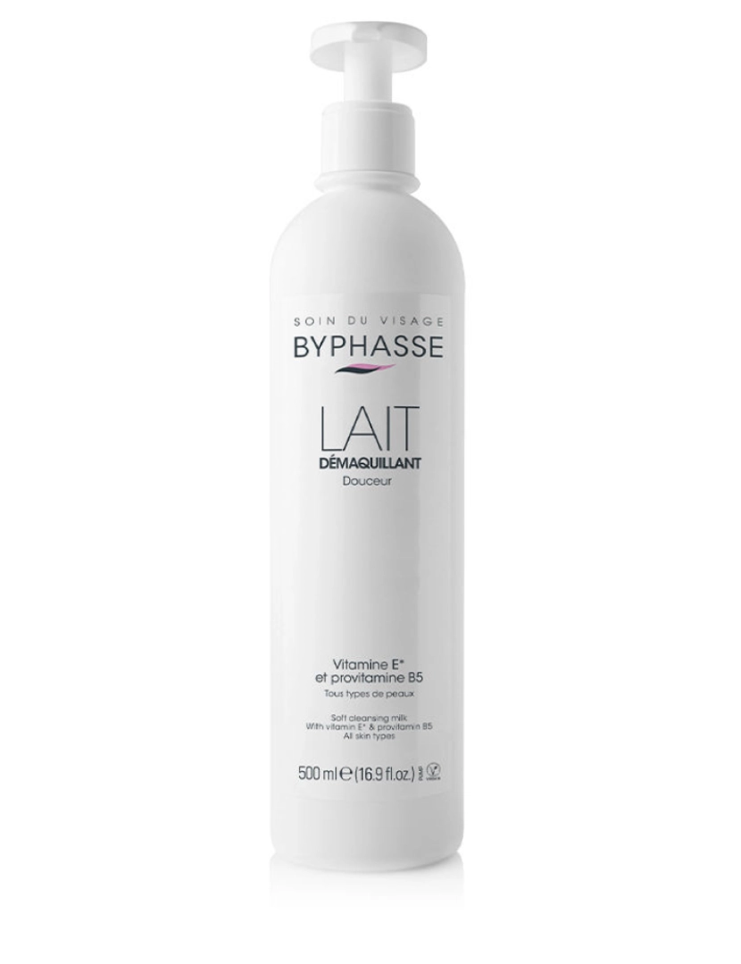 Leche Desmaquillante Douceur Cara Y Ojos Byphasse 500 ml - Byphasse |  ClubeFashion