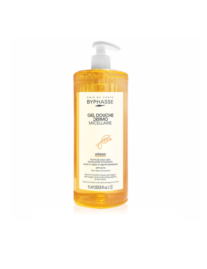 foto 1 de Dermo Gel De Ducha Micelar Argán Byphasse 1000 ml