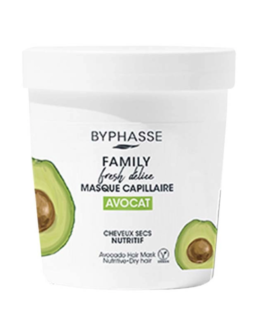 Byphasse - Máscara Family Fresh Delice Para Cabelo Seco 250 Ml