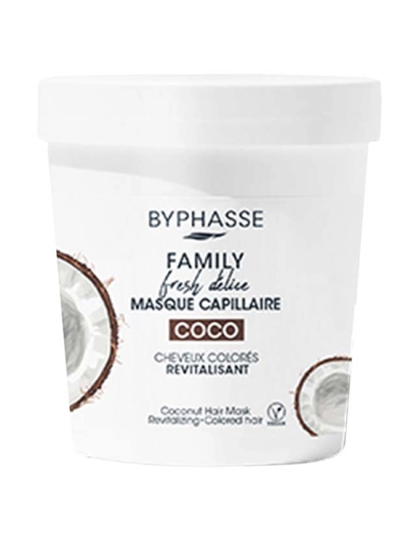 Byphasse - Máscara Cabelos Pintados Family Fresh Delice 250 Ml