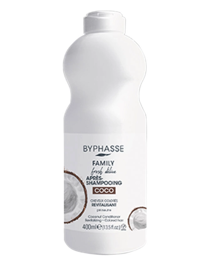 Byphasse - Family Fresh Delice Acondicionador Cabello Coloreado Byphasse 400 ml